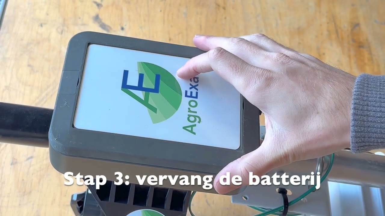 Uw RainExact batterij vervangen